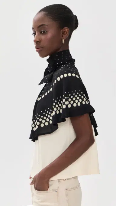 Sea Elly Polka Print Cape T-Shirt Multi | Thumbnail 4 Sea Elly Polka Print Cape T-Shirt Multi | Thumbnail 4