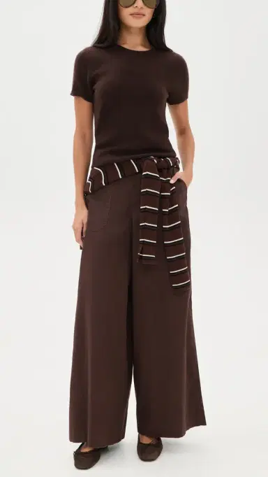 Splendid Angie Texture lubbed Pants Java | Thumbnail 5 Splendid Angie Texture lubbed Pants Java | Thumbnail 5