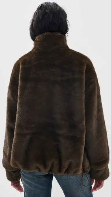 Source Unknown Zvika Faux Fur Anorak Brown M/L | Thumbnail 3 Source Unknown Zvika Faux Fur Anorak Brown M/L | Thumbnail 3