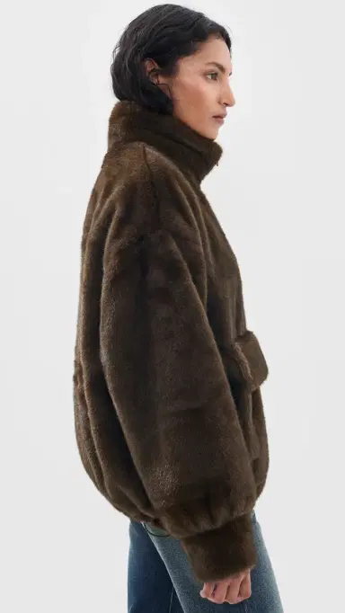 Source Unknown Zvika Faux Fur Anorak Brown M/L | Thumbnail 4 Source Unknown Zvika Faux Fur Anorak Brown M/L | Thumbnail 4