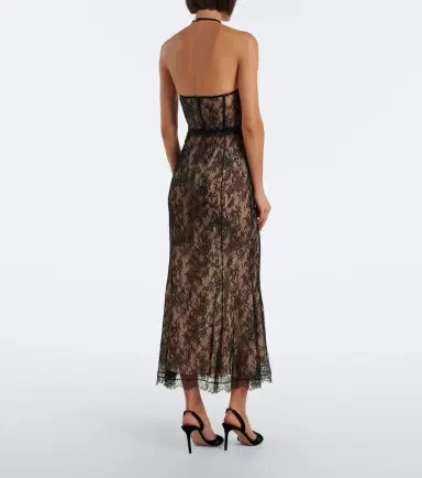 Alessandra Rich Lace bustier dress | Thumbnail 2 Alessandra Rich Lace bustier dress | Thumbnail 2