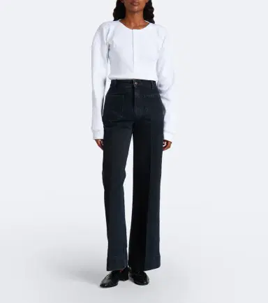 Victoria Beckham Alina wide-leg jeans | Thumbnail 4 Victoria Beckham Alina wide-leg jeans | Thumbnail 4