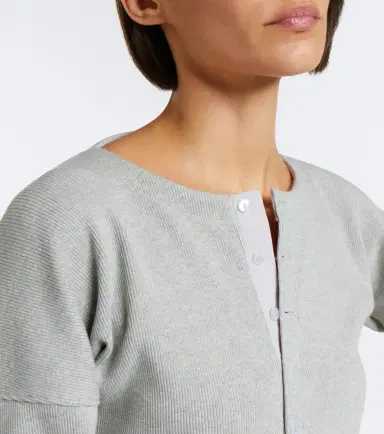 Victoria Beckham Hazel ribbed-knit cotton top | Thumbnail 2 Victoria Beckham Hazel ribbed-knit cotton top | Thumbnail 2