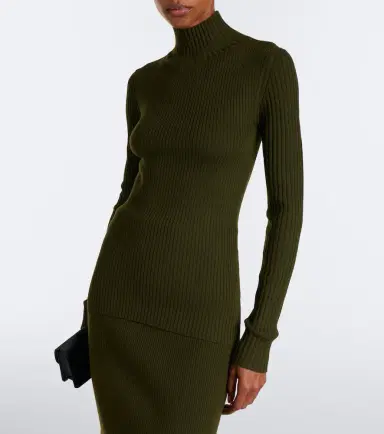 Victoria Beckham Ribbed-knit wool-blend sweater | Thumbnail 5 Victoria Beckham Ribbed-knit wool-blend sweater | Thumbnail 5