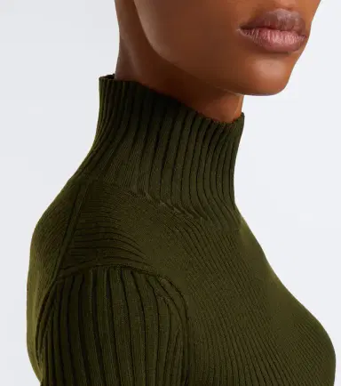 Victoria Beckham Ribbed-knit wool-blend sweater | Thumbnail 7 Victoria Beckham Ribbed-knit wool-blend sweater | Thumbnail 7