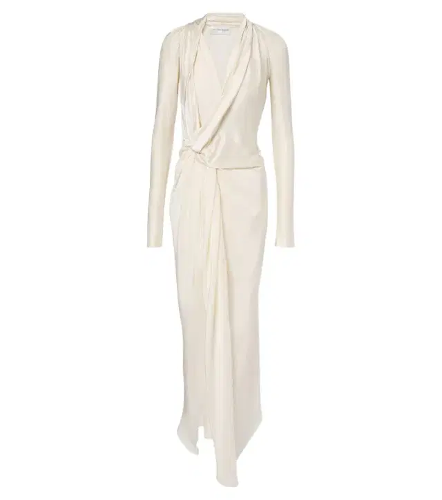 Lea draped jersey midi dress Lea draped jersey midi dress