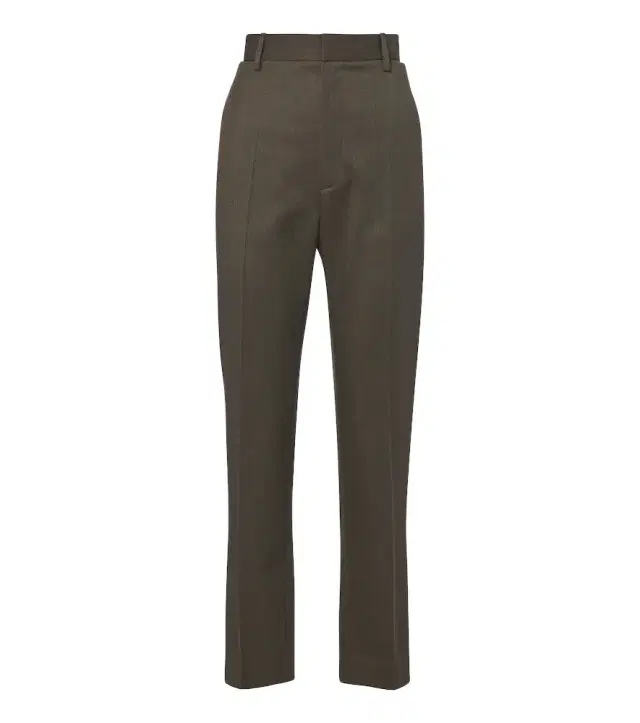 Virgin wool twill straight pants Virgin wool twill straight pants