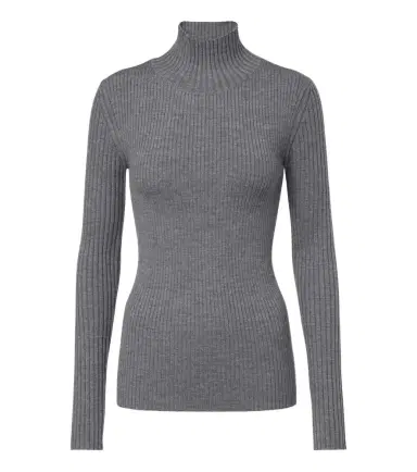 Victoria Beckham Ribbed-knit wool-blend sweater | Thumbnail 1 Victoria Beckham Ribbed-knit wool-blend sweater | Thumbnail 1