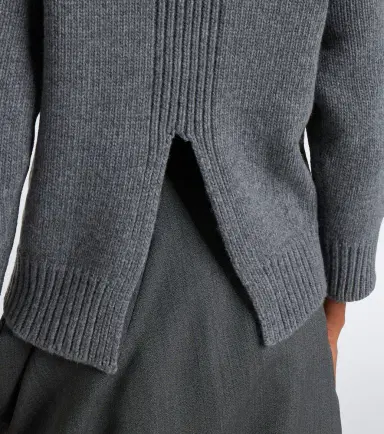 Victoria Beckham Asymmetric virgin wool sweater | Thumbnail 3 Victoria Beckham Asymmetric virgin wool sweater | Thumbnail 3