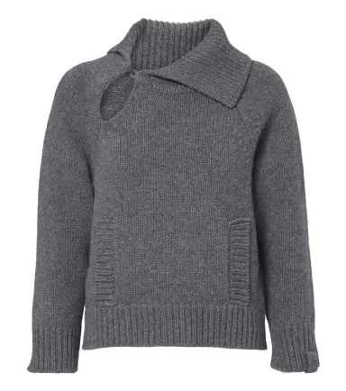 Victoria Beckham Asymmetric virgin wool sweater | Thumbnail 1 Victoria Beckham Asymmetric virgin wool sweater | Thumbnail 1