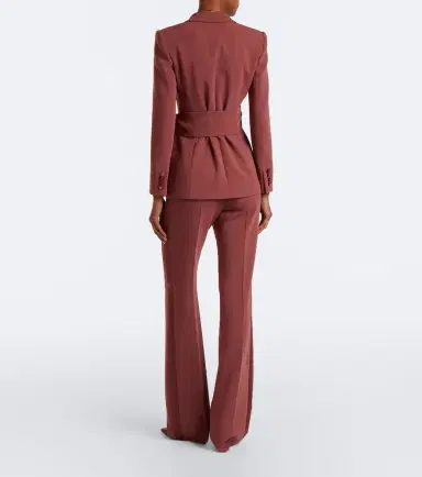 Max Mara Elegante cady straight pants | Thumbnail 3 Max Mara Elegante cady straight pants | Thumbnail 3