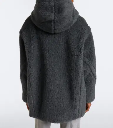 Max Mara Hooded wool, alpaca, and silk coat | Thumbnail 2 Max Mara Hooded wool, alpaca, and silk coat | Thumbnail 2