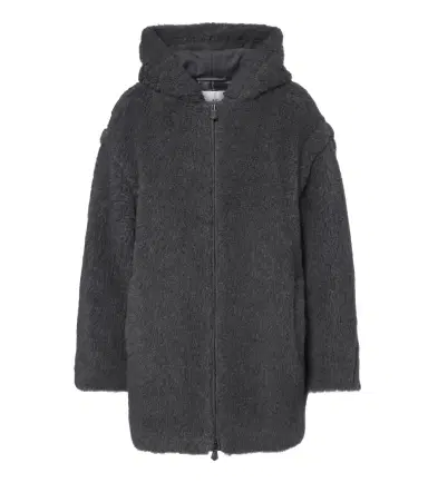 Max Mara Hooded wool, alpaca, and silk coat | Thumbnail 1 Max Mara Hooded wool, alpaca, and silk coat | Thumbnail 1