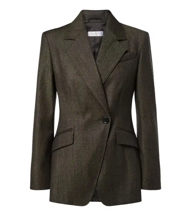 Double-breasted virgin wool blazer Double-breasted virgin wool blazer