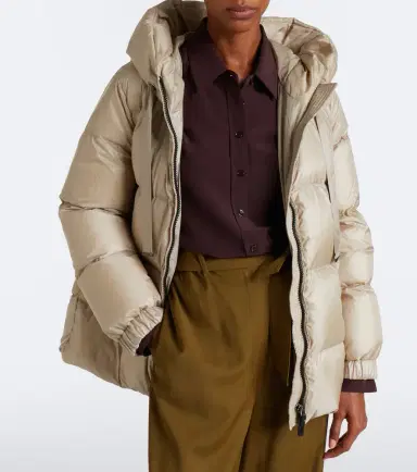 Max Mara Hooded down jacket | Thumbnail 7 Max Mara Hooded down jacket | Thumbnail 7