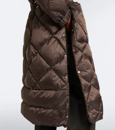 Max Mara Hooded quilted down coat | Thumbnail 2 Max Mara Hooded quilted down coat | Thumbnail 2