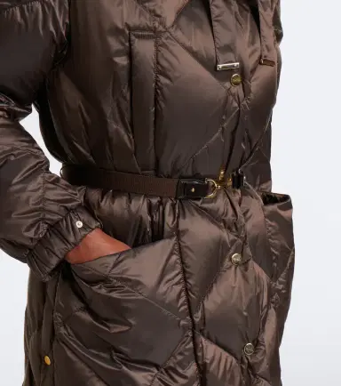 Max Mara Hooded quilted down coat | Thumbnail 5 Max Mara Hooded quilted down coat | Thumbnail 5