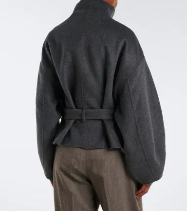 The Frankie Shop Onelle reversible wool-blend wrap coat | Thumbnail 7 The Frankie Shop Onelle reversible wool-blend wrap coat | Thumbnail 7