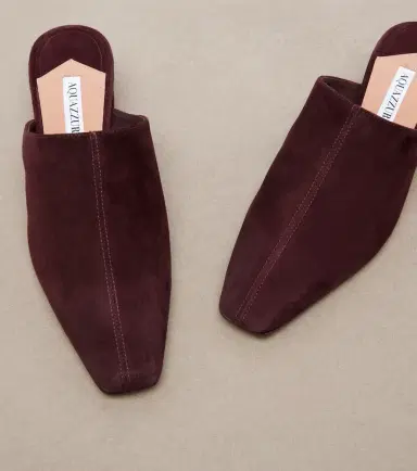 Aquazzura Colbert suede mules | Thumbnail 2 Aquazzura Colbert suede mules | Thumbnail 2