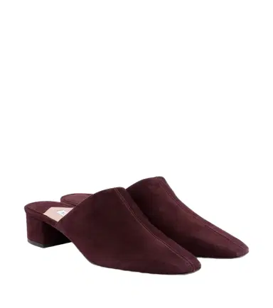Aquazzura Colbert suede mules | Thumbnail 1 Aquazzura Colbert suede mules | Thumbnail 1