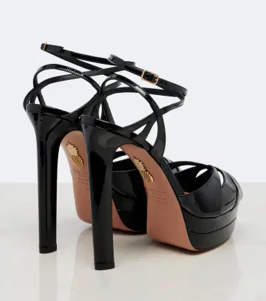 Aquazzura Moves patent leather platform sandals | Thumbnail 3 Aquazzura Moves patent leather platform sandals | Thumbnail 3