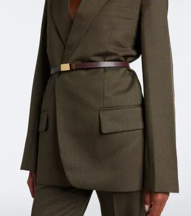 Victoria Beckham Portofino Mirror leather belt | Thumbnail 3 Victoria Beckham Portofino Mirror leather belt | Thumbnail 3