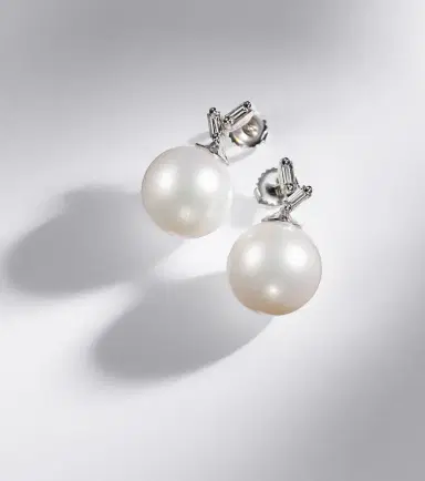 Suzanne Kalan 18kt white gold drop earrings with pearls and diamonds | Thumbnail 5 Suzanne Kalan 18kt white gold drop earrings with pearls and diamonds | Thumbnail 5