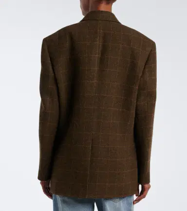 RÓHE Róhe Checked oversized wool blazer | Thumbnail 2 RÓHE Róhe Checked oversized wool blazer | Thumbnail 2