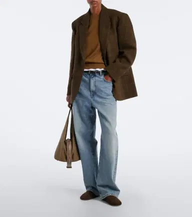 RÓHE Róhe Checked oversized wool blazer | Thumbnail 5 RÓHE Róhe Checked oversized wool blazer | Thumbnail 5