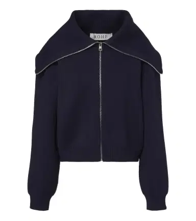 RÓHE Róhe Wool zip-up cardigan | Thumbnail 1 RÓHE Róhe Wool zip-up cardigan | Thumbnail 1