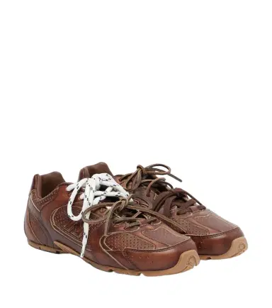 Miu Miu x New Balance 530 SL leather sneakers | Thumbnail 1 Miu Miu x New Balance 530 SL leather sneakers | Thumbnail 1