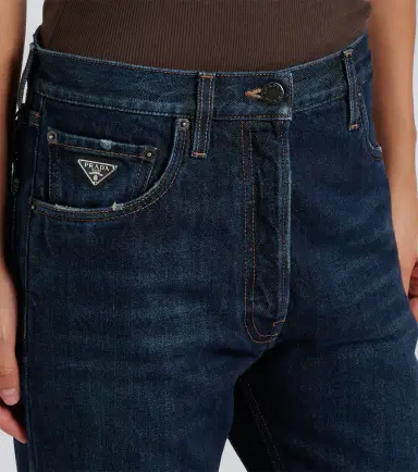 Prada Mid-rise straight jeans | Thumbnail 6 Prada Mid-rise straight jeans | Thumbnail 6
