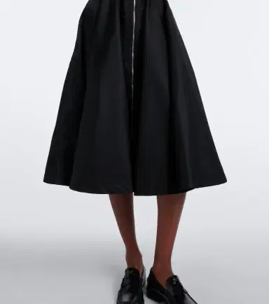 Prada Re-Nylon belted midi skirt | Thumbnail 3 Prada Re-Nylon belted midi skirt | Thumbnail 3