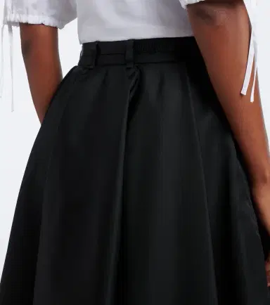 Prada Re-Nylon belted midi skirt | Thumbnail 4 Prada Re-Nylon belted midi skirt | Thumbnail 4