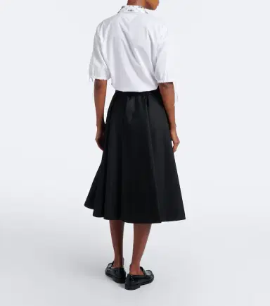 Prada Re-Nylon belted midi skirt | Thumbnail 5 Prada Re-Nylon belted midi skirt | Thumbnail 5
