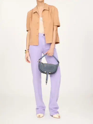 Chloé Mini Marcie shoulder bag in suede leather | Thumbnail 8 Chloé Mini Marcie shoulder bag in suede leather | Thumbnail 8