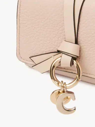 Chloé Mini Alphabet tri-fold in grained leather | Thumbnail 6 Chloé Mini Alphabet tri-fold in grained leather | Thumbnail 6
