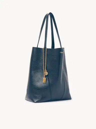 Chloé Chloé Spin tote bag in grained leather | Thumbnail 5 Chloé Chloé Spin tote bag in grained leather | Thumbnail 5