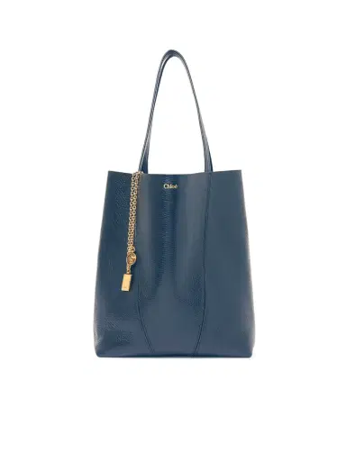 Chloé Chloé Spin tote bag in grained leather | Thumbnail 8 Chloé Chloé Spin tote bag in grained leather | Thumbnail 8