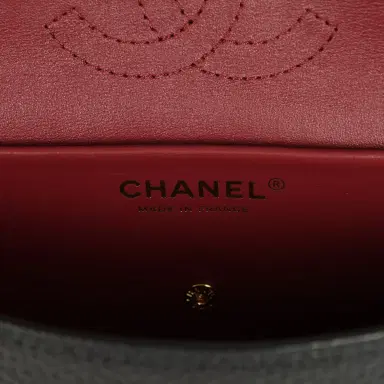 Chanel Chanel Mini "Souplissimo" Flap Bag Black Grained Calfskin Gold Hardware | Thumbnail 11 Chanel Chanel Mini "Souplissimo" Flap Bag Black Grained Calfskin Gold Hardware | Thumbnail 11