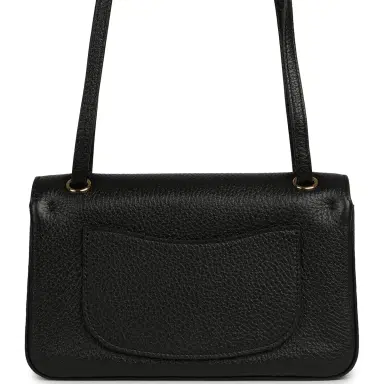 Chanel Chanel Mini "Souplissimo" Flap Bag Black Grained Calfskin Gold Hardware | Thumbnail 5 Chanel Chanel Mini "Souplissimo" Flap Bag Black Grained Calfskin Gold Hardware | Thumbnail 5
