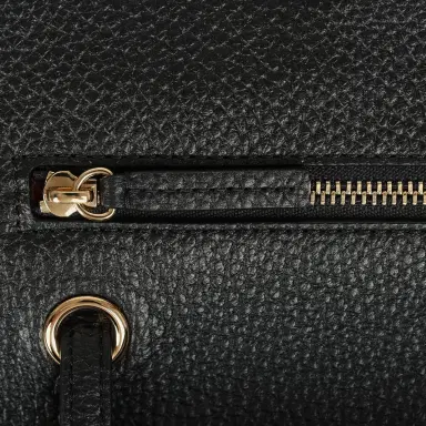 Chanel Chanel Mini "Souplissimo" Flap Bag Black Grained Calfskin Gold Hardware | Thumbnail 8 Chanel Chanel Mini "Souplissimo" Flap Bag Black Grained Calfskin Gold Hardware | Thumbnail 8