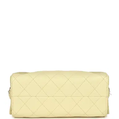 Chanel Chanel Mini 25 Hobo Bag Light Yellow Caviar Gold Hardware | Thumbnail 7 Chanel Chanel Mini 25 Hobo Bag Light Yellow Caviar Gold Hardware | Thumbnail 7