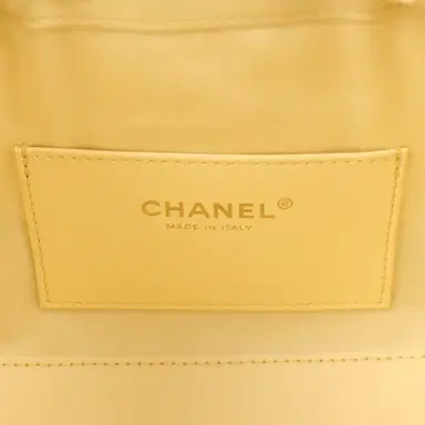 Chanel Chanel Mini 25 Hobo Bag Light Yellow Caviar Gold Hardware | Thumbnail 8 Chanel Chanel Mini 25 Hobo Bag Light Yellow Caviar Gold Hardware | Thumbnail 8