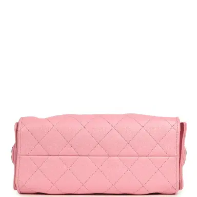 Chanel Chanel Mini 25 Hobo Bag Pink Caviar Antique Gold Hardware | Thumbnail 7 Chanel Chanel Mini 25 Hobo Bag Pink Caviar Antique Gold Hardware | Thumbnail 7