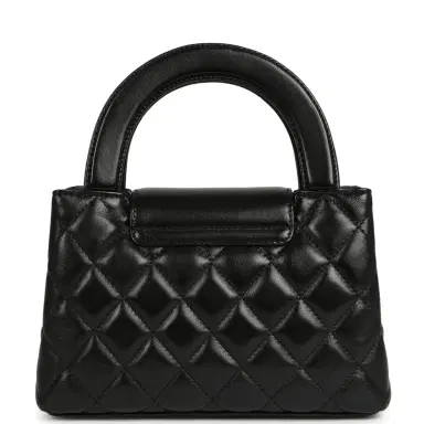 Chanel Chanel Small Kelly Shopper Black Shiny Lambskin Gold Hardware | Thumbnail 4 Chanel Chanel Small Kelly Shopper Black Shiny Lambskin Gold Hardware | Thumbnail 4