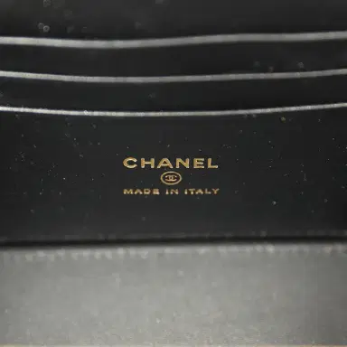 Chanel Chanel Small Top Handle Vanity Case Black Croc Embossed Calfskin Gold Hardware | Thumbnail 10 Chanel Chanel Small Top Handle Vanity Case Black Croc Embossed Calfskin Gold Hardware | Thumbnail 10