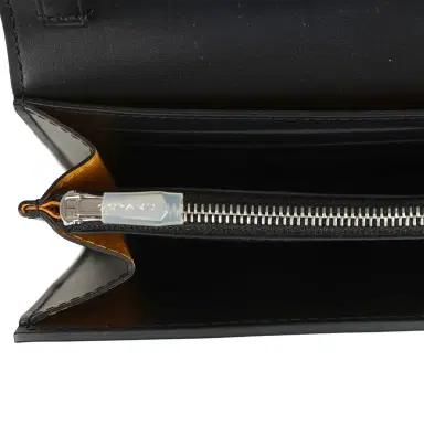 goyard Goyard Goyardine Canvas Black Varenne Continental Wallet Bag Palladium Hardware | Thumbnail 7 goyard Goyard Goyardine Canvas Black Varenne Continental Wallet Bag Palladium Hardware | Thumbnail 7