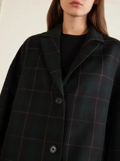 TOTEME Checked Wool-blend Coat | Thumbnail 5 TOTEME Checked Wool-blend Coat | Thumbnail 5
