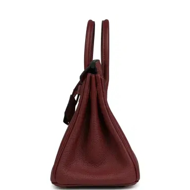 HERMÈS Hermes Birkin 25 Rouge H Togo Gold Hardware | Thumbnail 4 HERMÈS Hermes Birkin 25 Rouge H Togo Gold Hardware | Thumbnail 4